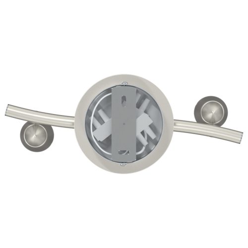  Függesztett Spotlámpa 2 Útban Állítható Matt Nikkel GU10