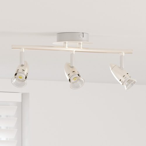  mennyezeti reflektor 3 irányban állítható matt nikkel GU10