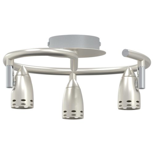  Mennyezeti reflektor 3 irányban állítható matt nikkel