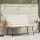  Kerti Pad Natúr 114x64x78 cm Polirattan
