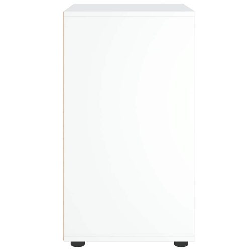  VISNES fehér szerelt fa tálalószekrény 60x40x73 cm