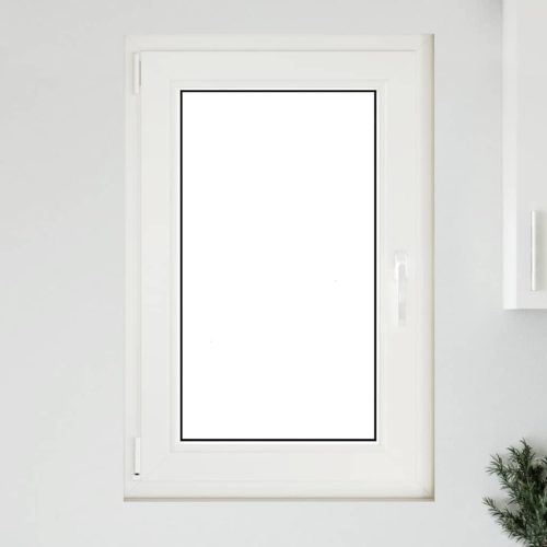  fehér alagsori ablak RISOR 60x80 cm billenő-forgatható DIN bal