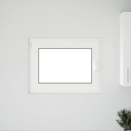  RISOR" pinceablak 80x50 cm, bukó-nyíló, DIN, bal oldali, fehér"