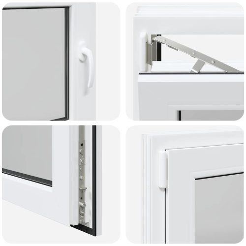  RISOR" pinceablak 80x50 cm, bukó-nyíló, DIN, bal oldali, fehér"