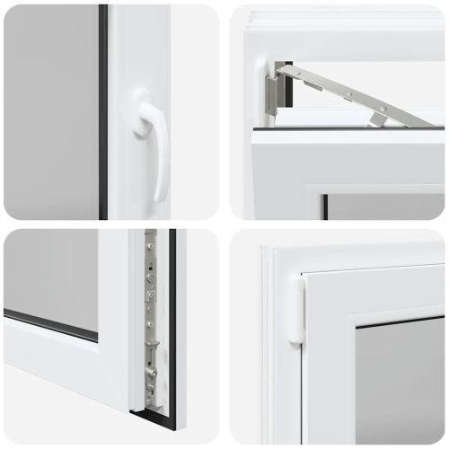  fehér alagsori ablak RISOR 90x60 cm billenő-forgatható DIN bal