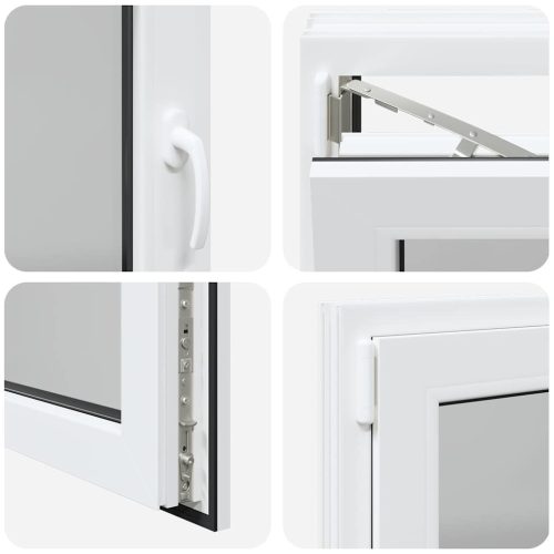  fehér alagsori ablak RISOR 120x60 cm billenő-forgatható DIN bal