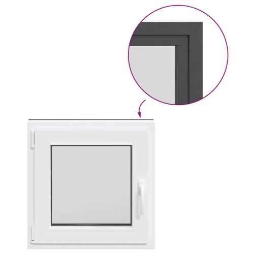  alagsori ablak RISOR 60x60 cm billenő-forgatható DIN bal