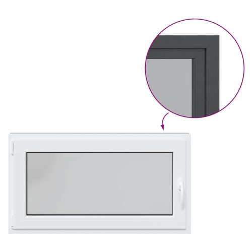  alagsori ablak RISOR 110x60 cm billenő-forgatható DIN bal