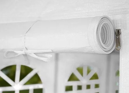 TP 3x8m standard rendezvénysátor, PE 450 - fehér