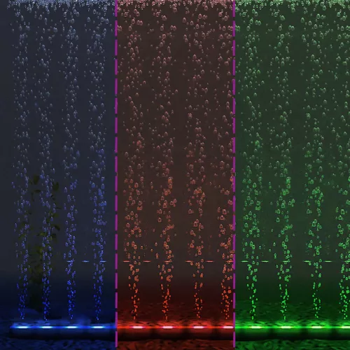 LED-es RGB buborékos akváriumlámpa 107 cm