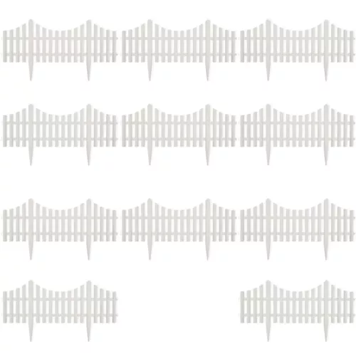 17 db fehér gyepszegély 10 m