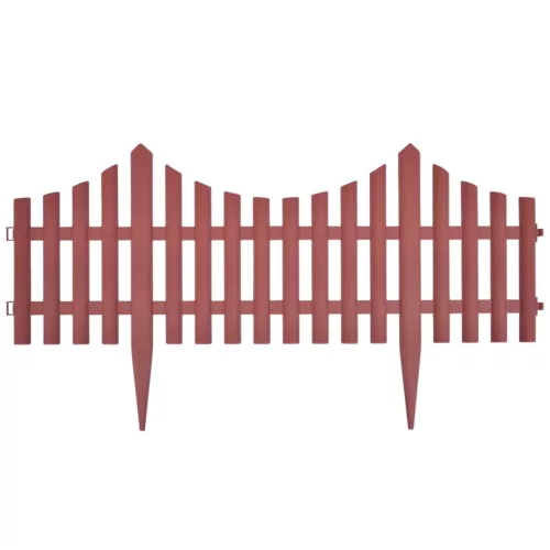  17 db barna gyepszegély 10 m