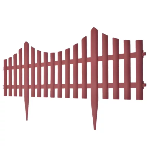  17 db barna gyepszegély 10 m