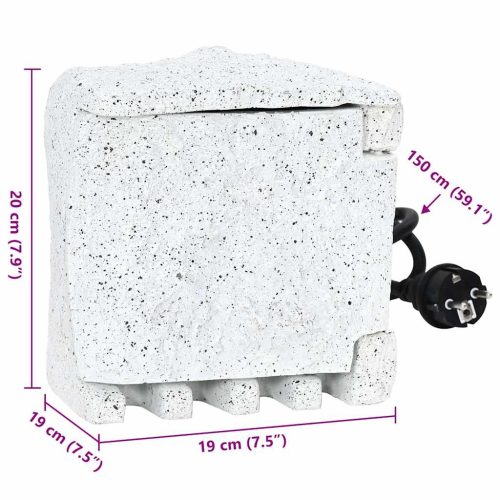  műkő kerti aljzat időzítővel