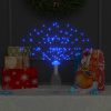VID 10 db kültéri karácsonyi kék tűzijátéklámpa 1400 LED 20 cm