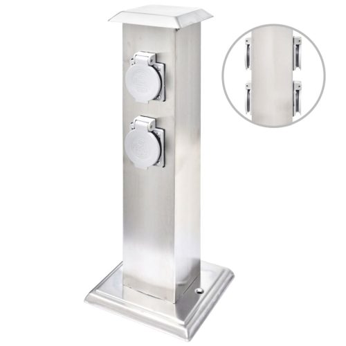 Rozsdamentes Acél Kerti Csatlakozó 