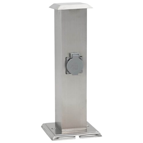 Rozsdamentes Acél Kert Oszlop Időzítővel