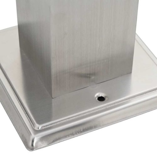 Rozsdamentes Acél Kert Oszlop Időzítővel