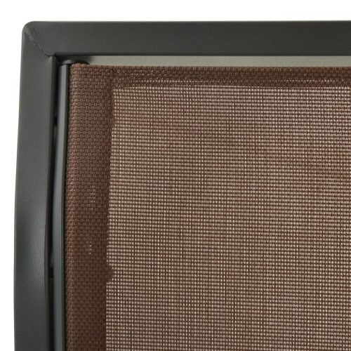  kávébarna kerti hintaágy tetőponyvával