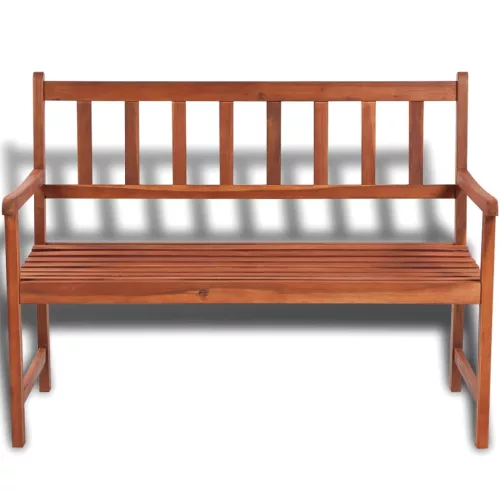  tömör akácfa kerti pad 120 cm