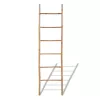 Bambusz törölközőtartó létra 6 fokkal