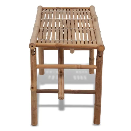  összecsukható bambusz kerti pad 118 cm