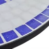 kék és fehér mozaik bisztró asztal 60 cm