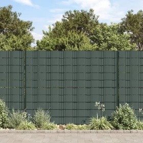  zöld kerti PVC árnyékoló kerítés 70 x 0,19 m 