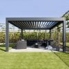 Bioklimatische Pergola / Lamellendach 3x4 m - anthrazit