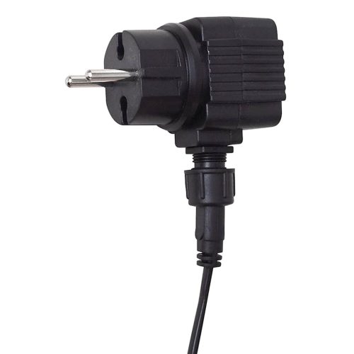 Négyszögletes rozsdamentes acél medence szökőkút LED fényekkel 30 cm