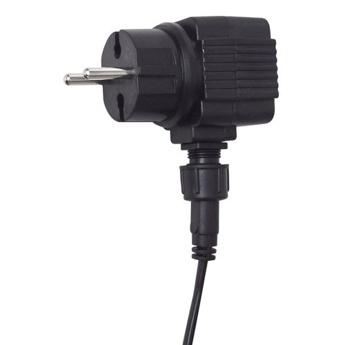 Négyszögletes rozsdamentes acél medence szökőkút LED fényekkel 60 cm