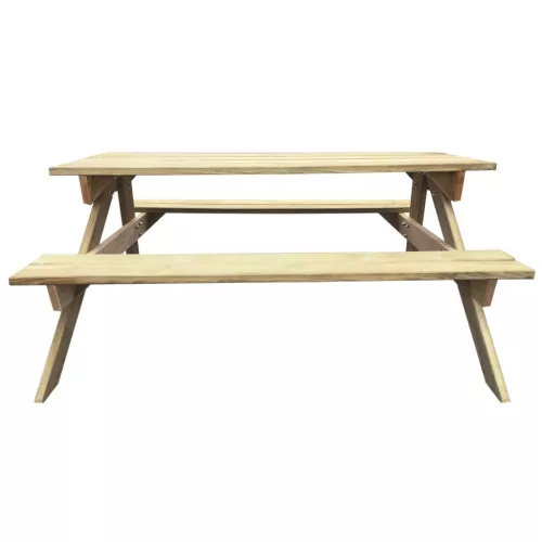  fa piknik asztal 150 x 135 x 71,5 cm