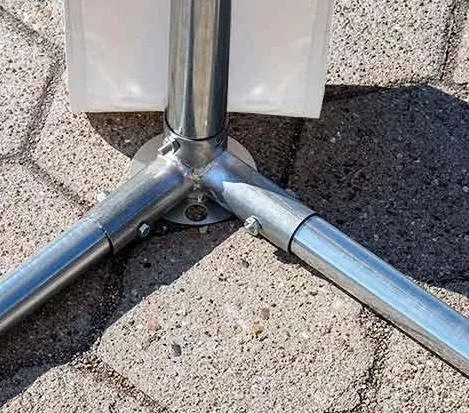 TP Professional 4x14m 2,6m oldalmagas raktársátor PVC 800 ponyvával, zöld