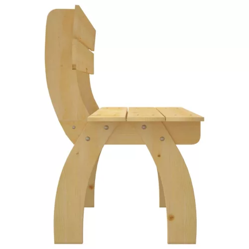  impregnált fenyőfa kerti pad 150 cm