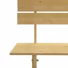  impregnált fenyőfa kerti pad 150 cm