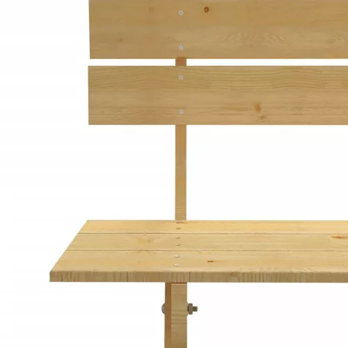  impregnált fenyőfa kerti pad 150 cm