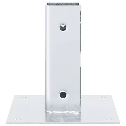  12 db horganyzott acélból oszlopalapok négyzet alakúak 46x46 mm