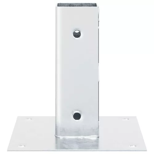  12 db horganyzott acélból oszlopalapok négyzet alakúak 51x51 mm