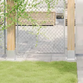    4 db horganyzott acélból oszlopalapok négyzet alakúak 101x101mm