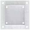 4 db horganyzott acélból oszlopalapok négyzet alakúak 101x101mm