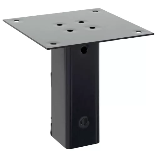  4 db antracit porszórt acél oszlopalapok négyzet alakú 46x46 mm