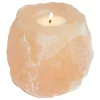  Sóköves Teagyertyatartók Rózsaszín Só Kő