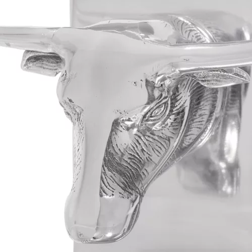  Könyvtámaszok 2 db Ezüst 21,5x15,5x20 cm Alumínium Bika