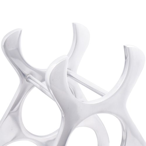  Borállvány Ezüst 23x14x28 cm Alumínium