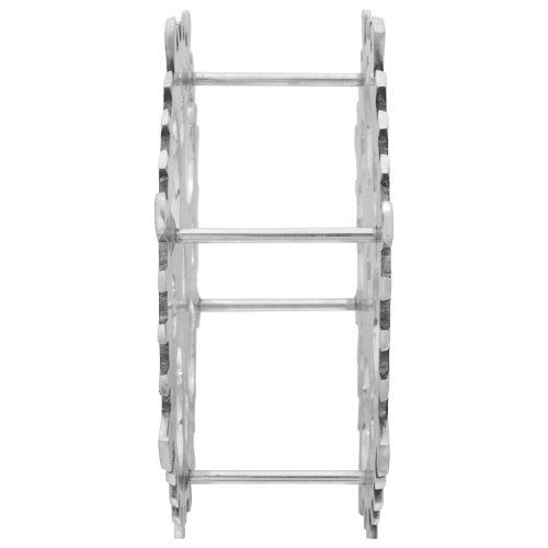  ezüst borosállvány 15.4x5.5x15.4 inch Alumínium