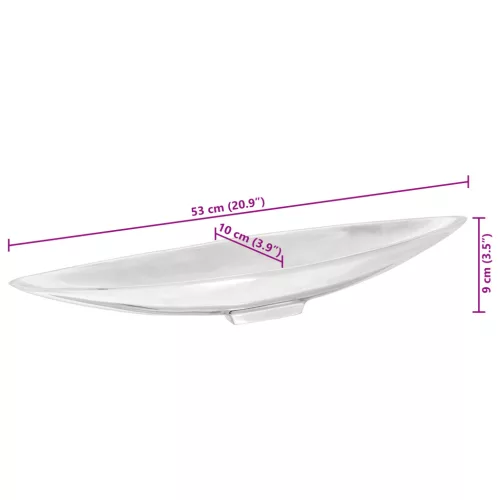  Gyümölcskosár Ezüst 54x9x10 cm Alumínium