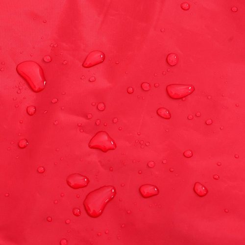  piros poliészter kutya esőkabát fényvisszaverő csíkokkal XXS