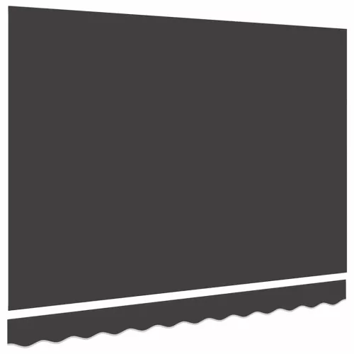  Napellenző ponyva Antracit 330 x 195 cm Poliészter