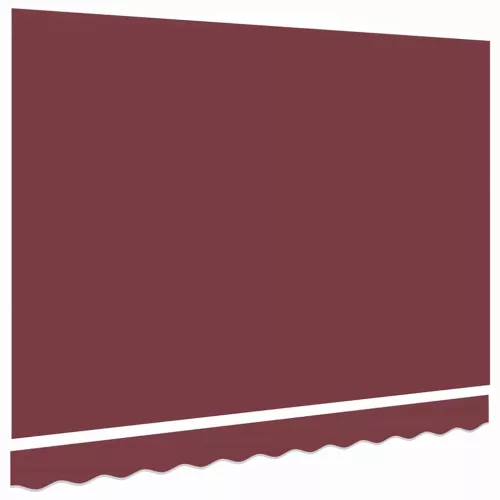  Napellenző ponyva Burgundi 235 x 195 cm Poliészter