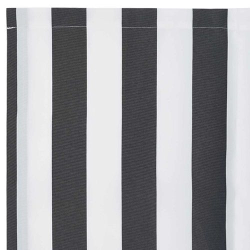  Napellenző ponyva Antracit és Fehér 235 x 195 cm Poliészter